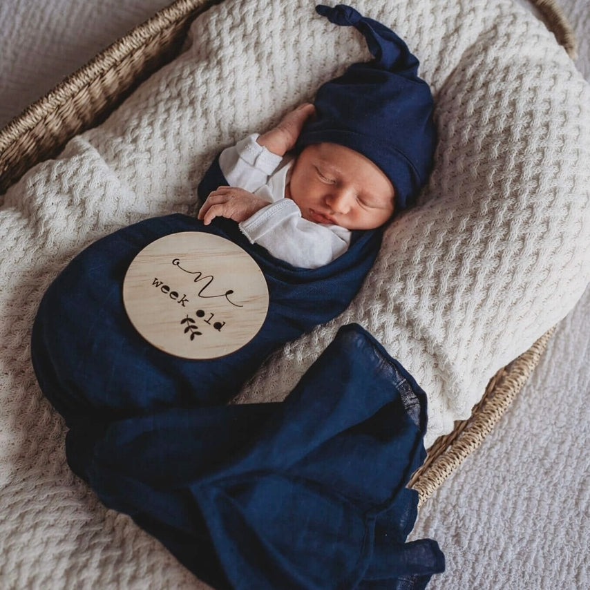 "Snuggle Hunny" - Organic Muslin Wraps