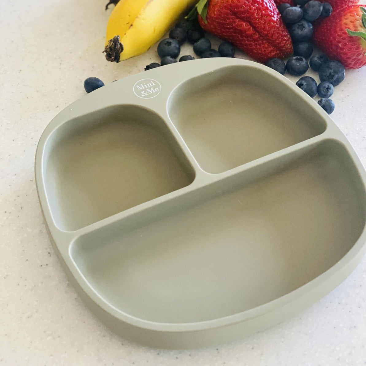 "Mini & Me" - Silicone Divided Suction Plate