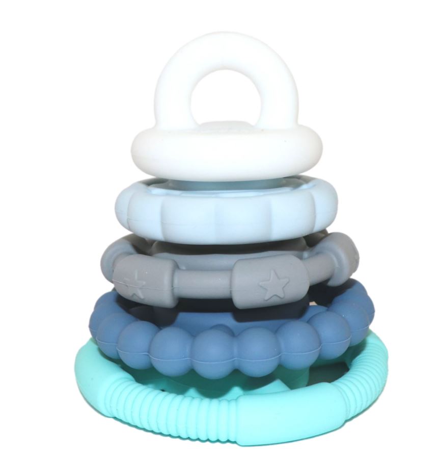 "Jellystone Designs" - Rainbow Stacker & Teething Toy