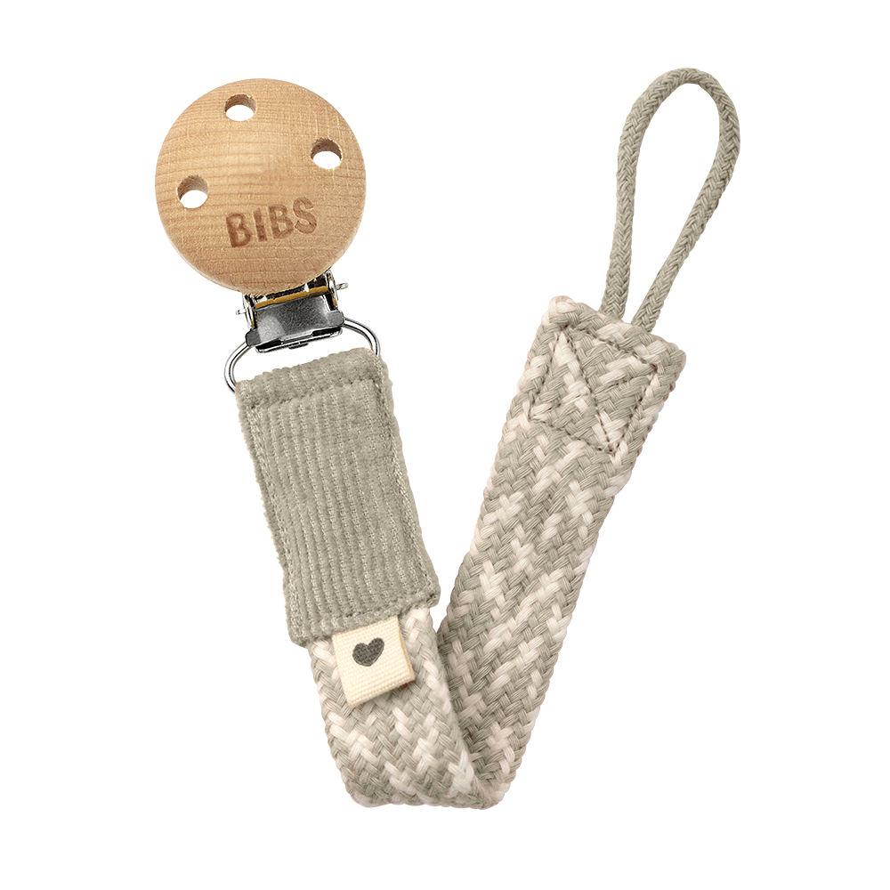 "BIBS" - Pacifier Braids - Dummy Clips