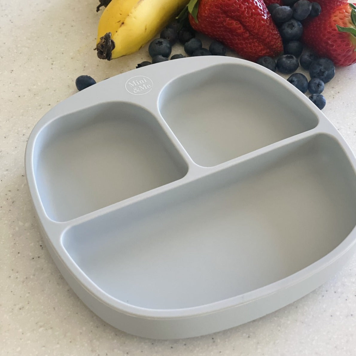 "Mini & Me" - Silicone Divided Suction Plate