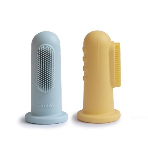 "Mushie" - Silicone Finger Toothbrush