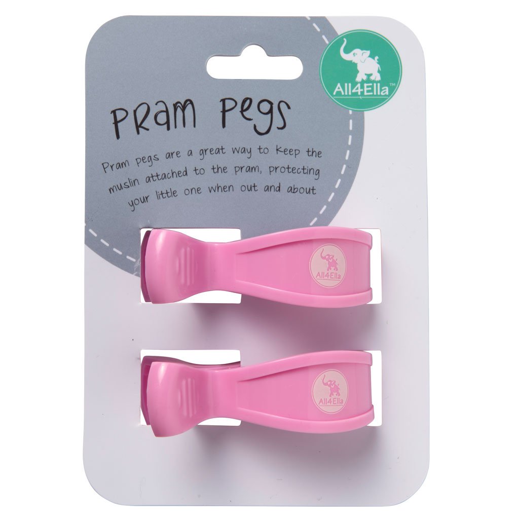 "All4Ella" - Pram Pegs - 2 Pack