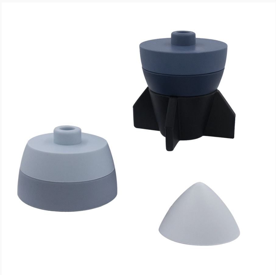 "Playground" - Silicone Stacking Puzzles - Rocket