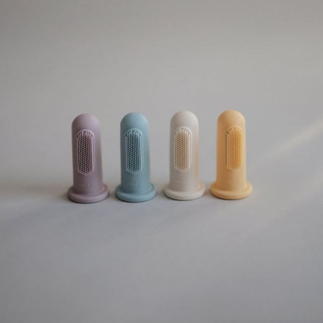 "Mushie" - Silicone Finger Toothbrush