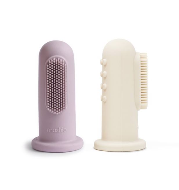 "Mushie" - Silicone Finger Toothbrush