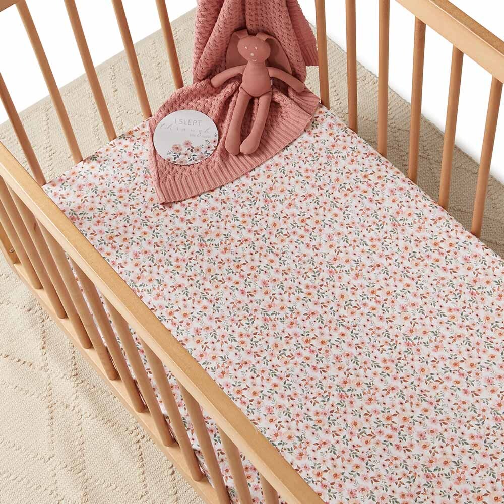 "Snuggle Hunny" - Fitted Cot Sheets