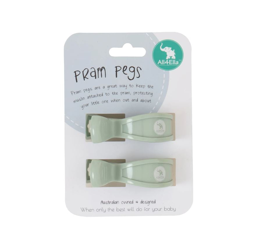 "All4Ella" - Pram Pegs - 2 Pack