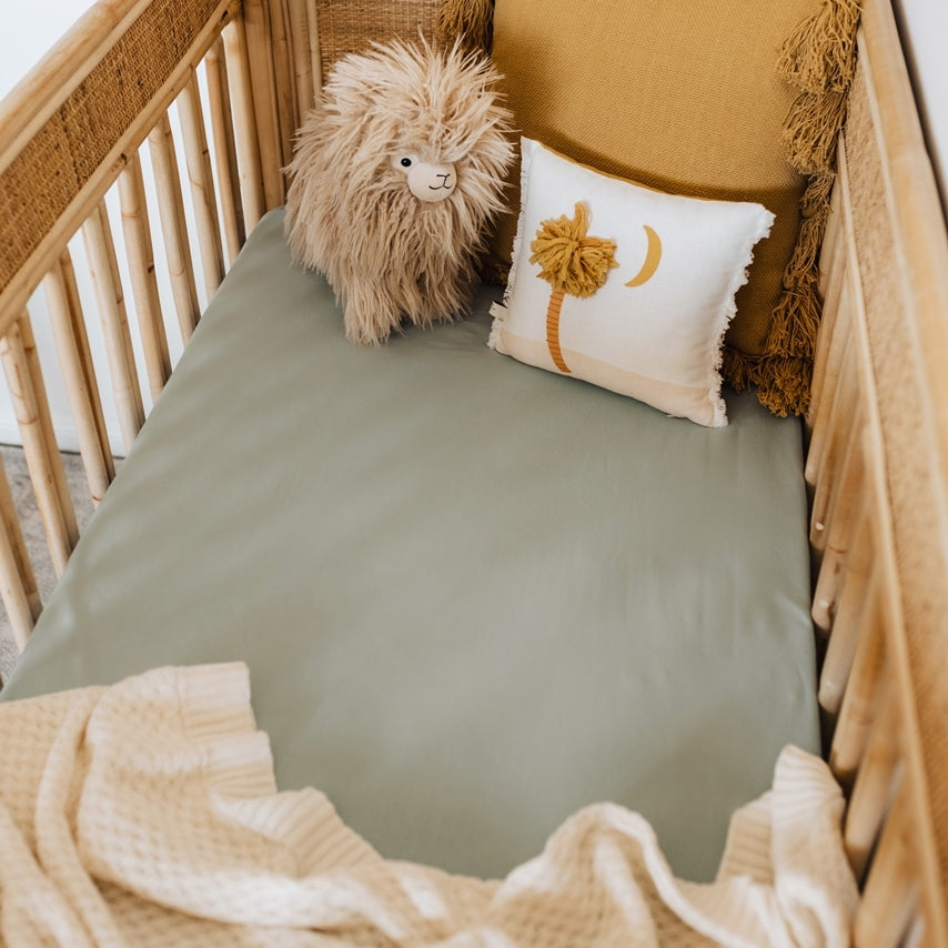 "Snuggle Hunny" - Fitted Cot Sheets