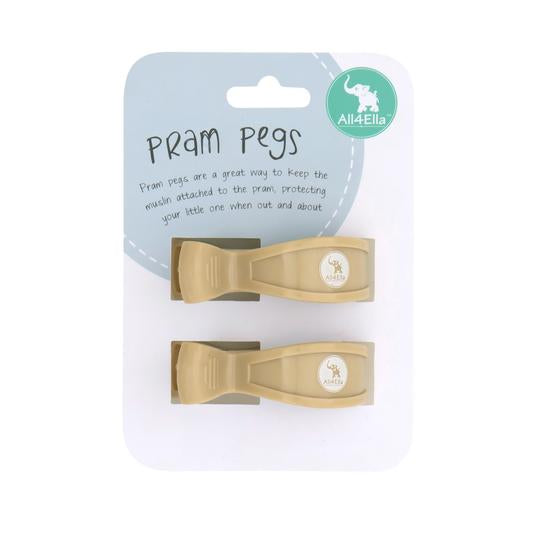 "All4Ella" - Pram Pegs - 2 Pack