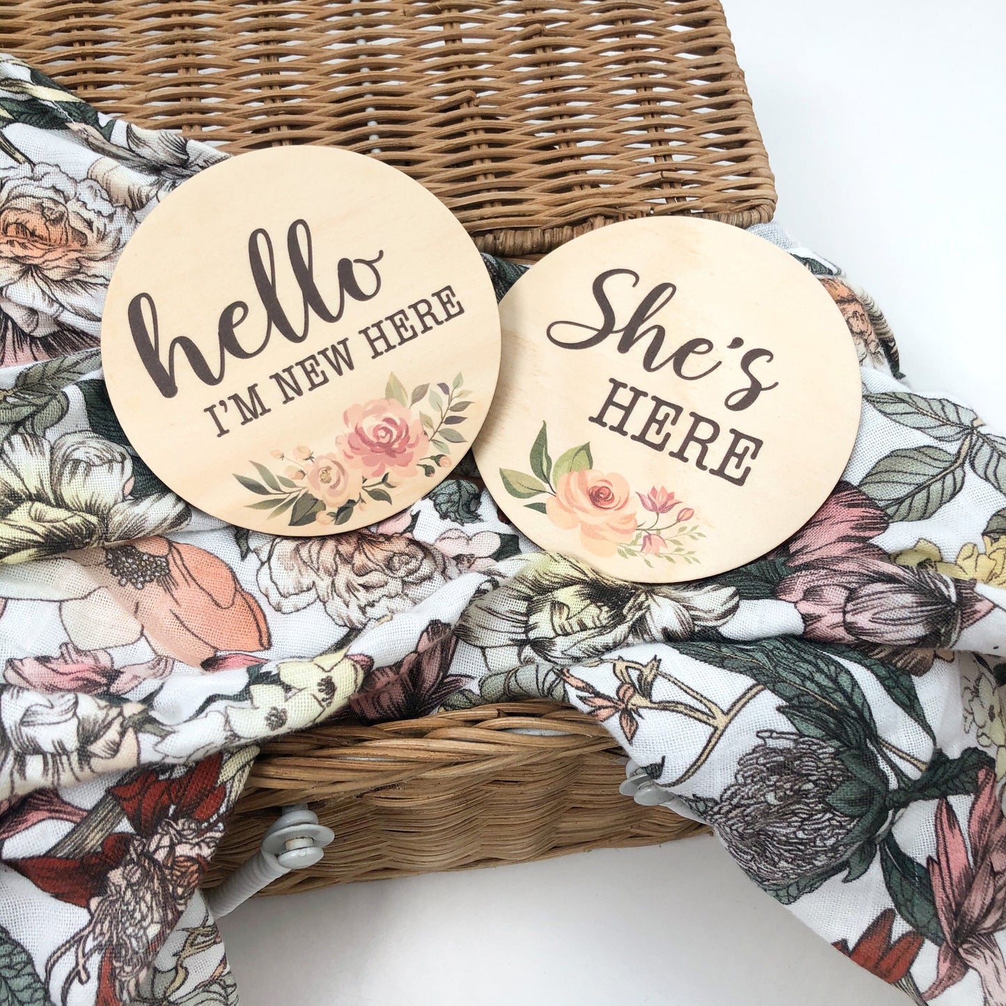 "One.Chew.Three" - Announcement Plaques (Small) - Colour Prints