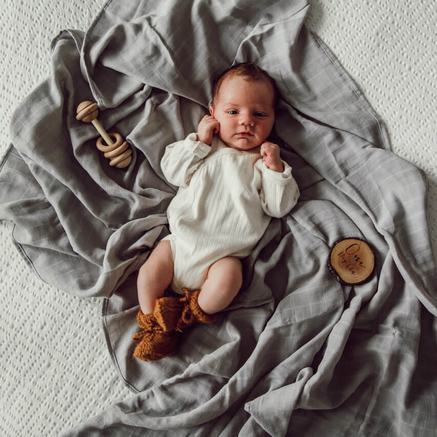 "Snuggle Hunny" - Organic Muslin Wraps