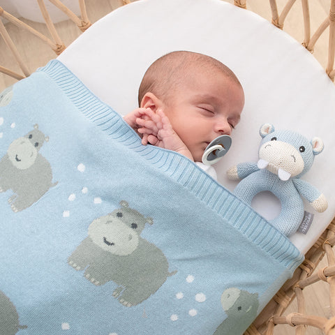 "The Living Textiles Company" - Cotton Whimsical Baby Blankets