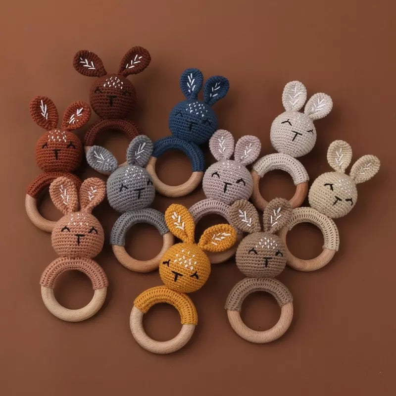 "Animal Rattles" - Bunnies