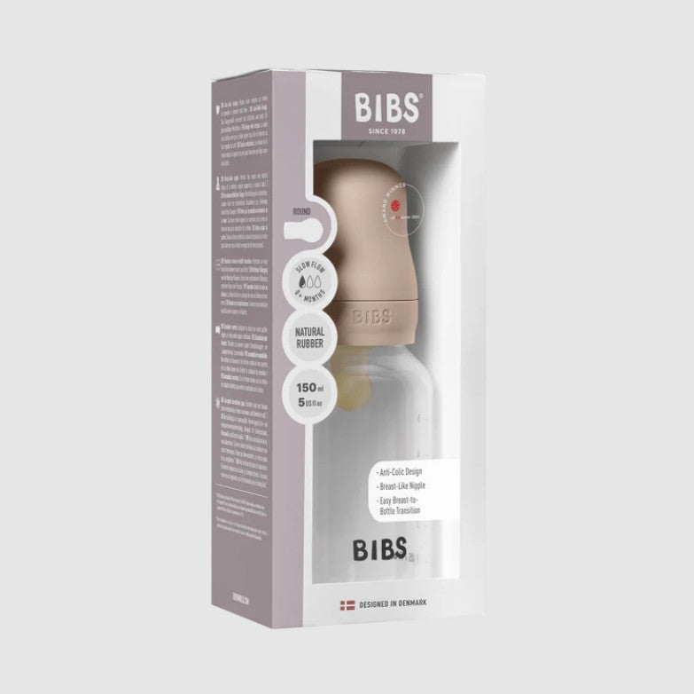 "BIBS" - Baby Bottle - BPA Free Plastic - 150ml