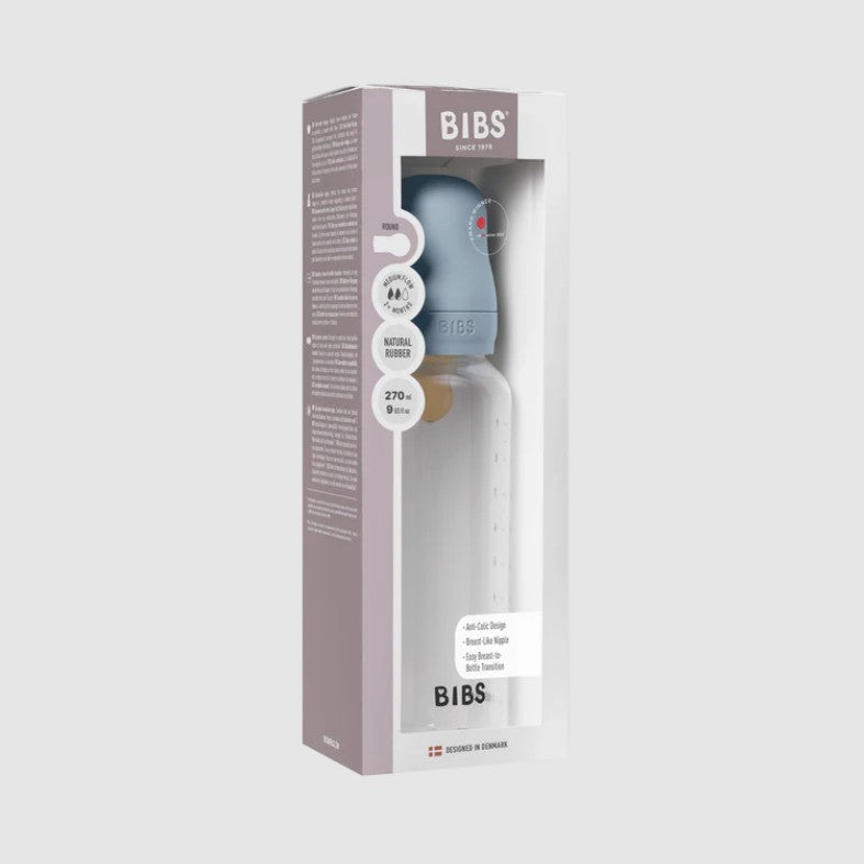"BIBS" - Baby Bottle - BPA Free Plastic - 270ml