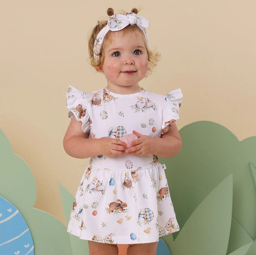 "Easter 2026" - Snuggle Hunny Dress - Flopsy Bunnies