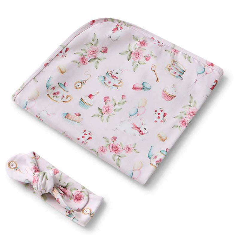 "Snuggle Hunny" - Baby Jersey Wrap Sets