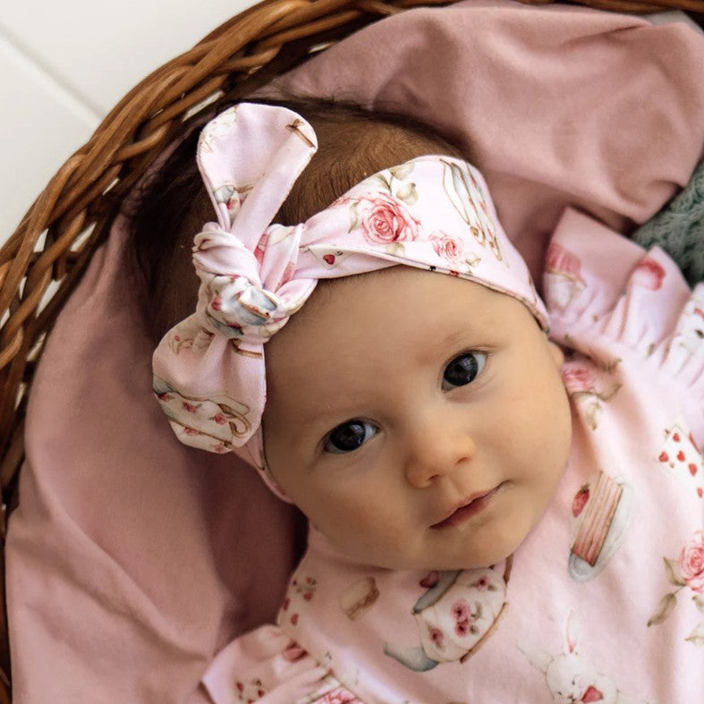 "Snuggle Hunny" - Top Knot Headbands