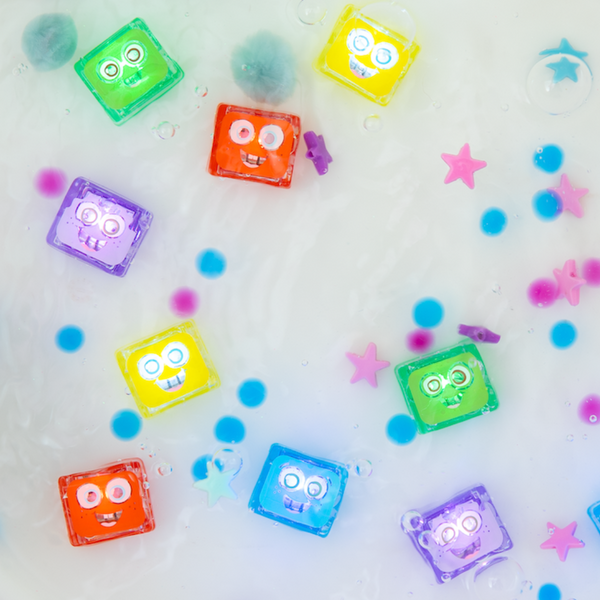 "Glo Pals" Water Activated Light Up Cubes (NEW DESIGN) Little Loves