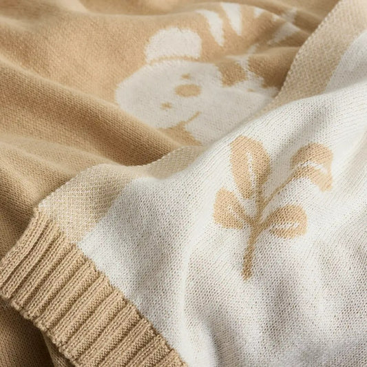 "The Living Textiles Company" - Pram Knit Blankets