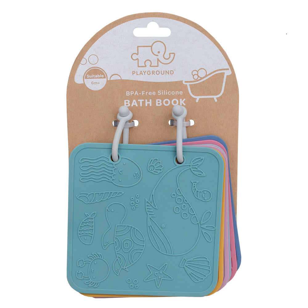 "Playground" - Silicone Baby Bath Book