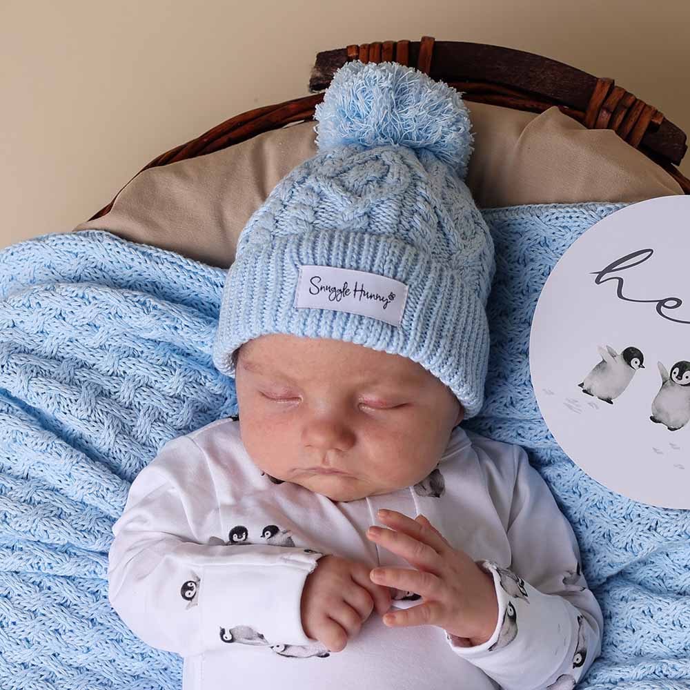 "Snuggle Hunny" - Knit Beanies