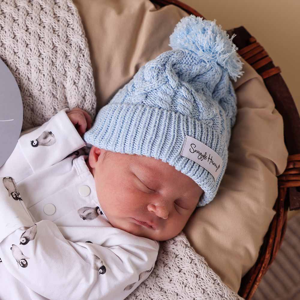 "Snuggle Hunny" - Knit Beanies