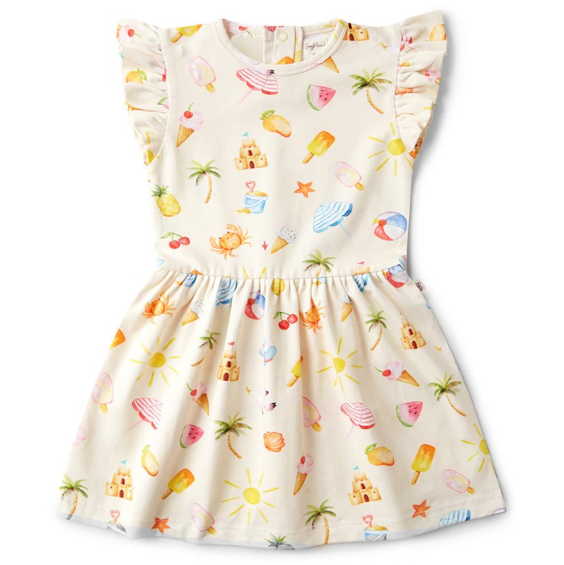 "Snuggle Hunny" - Dress - Beach Fun
