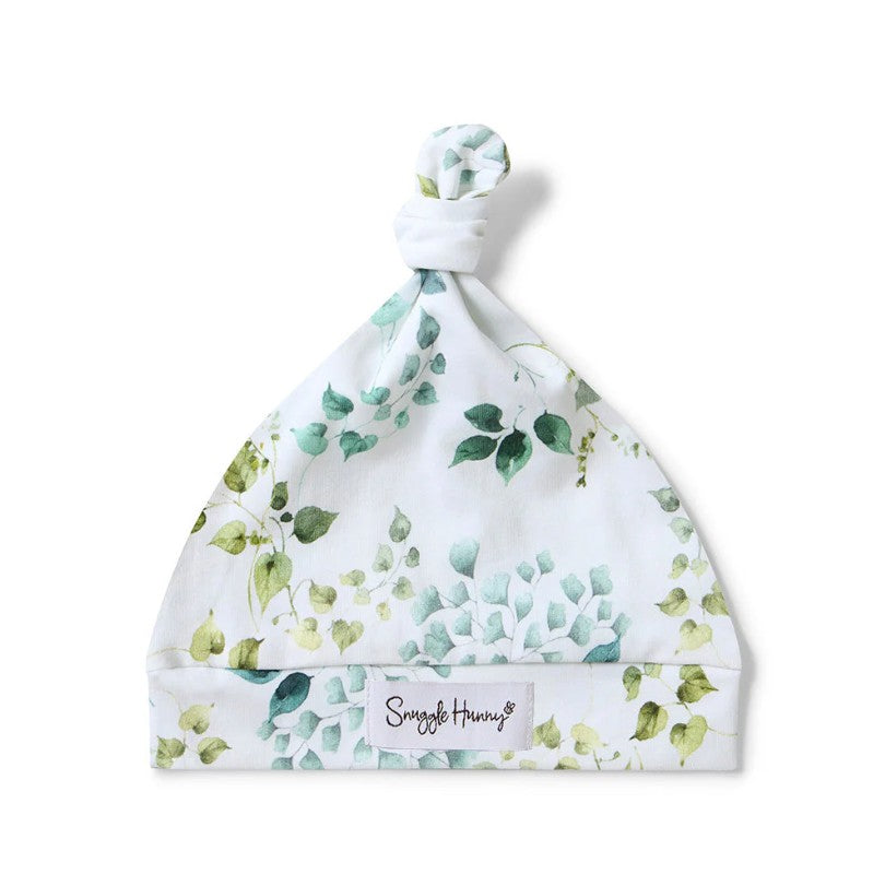 "Snuggle Hunny" - Knotted Baby Beanie