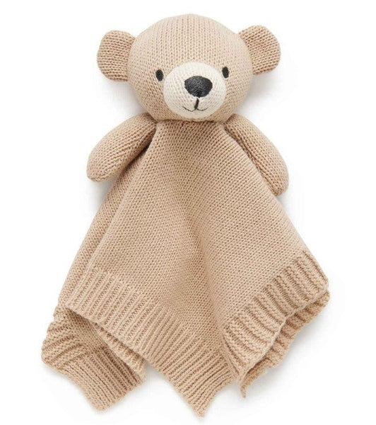 "Purebaby" - Knitted Comforter - Bear
