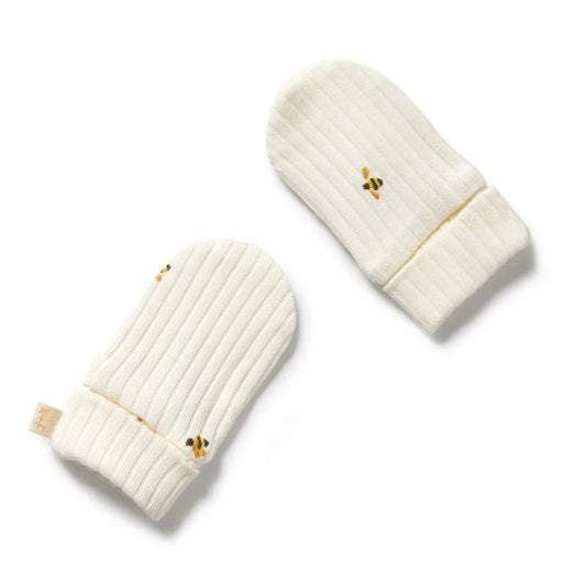 "Wilson & Frenchy" - Bee Mine Organic Mittens