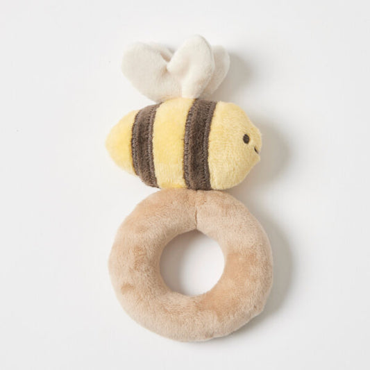 "Jiggle & Giggle" - Plush Bee Rattle