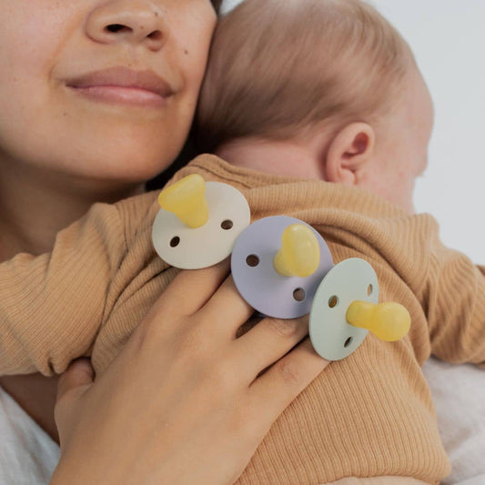"BIBS" - Colour (Anatomical) Range Pacifiers - Size 1