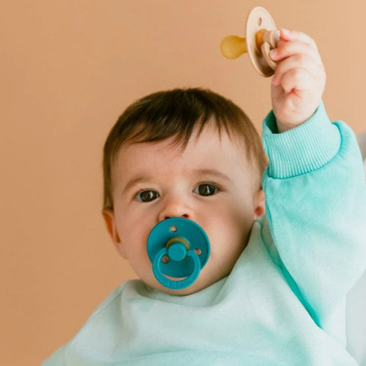 "BIBS" - Colour (Round) Range Pacifiers - Size 1