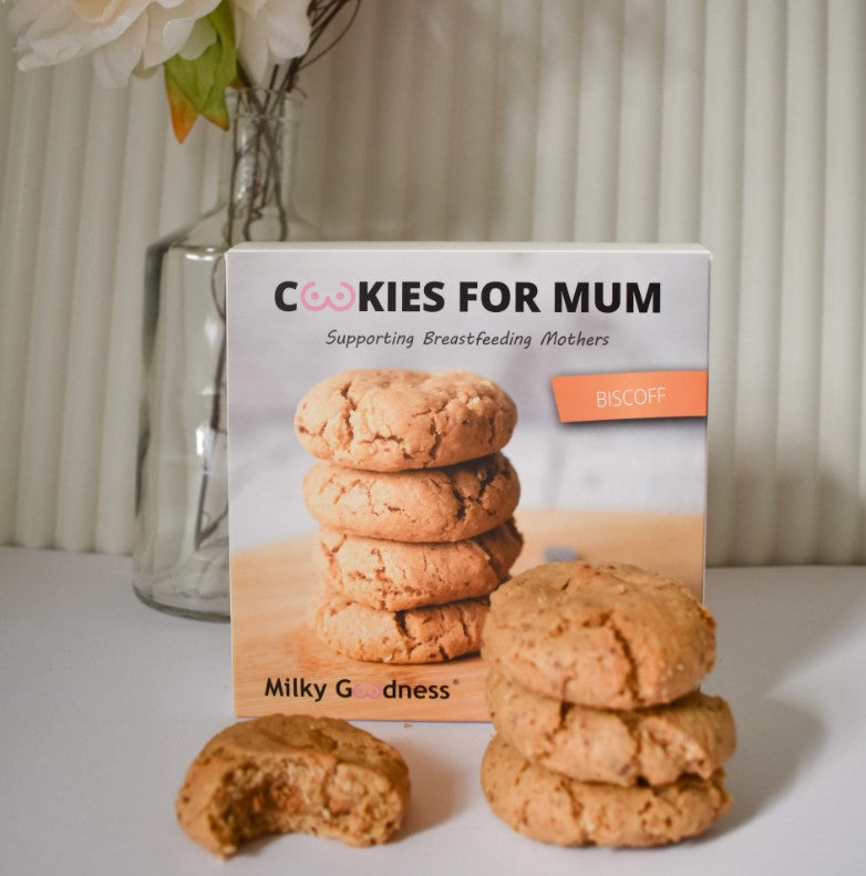 "Milky Goodness" - Lactation Cookies - Biscoff (Dairy Free)
