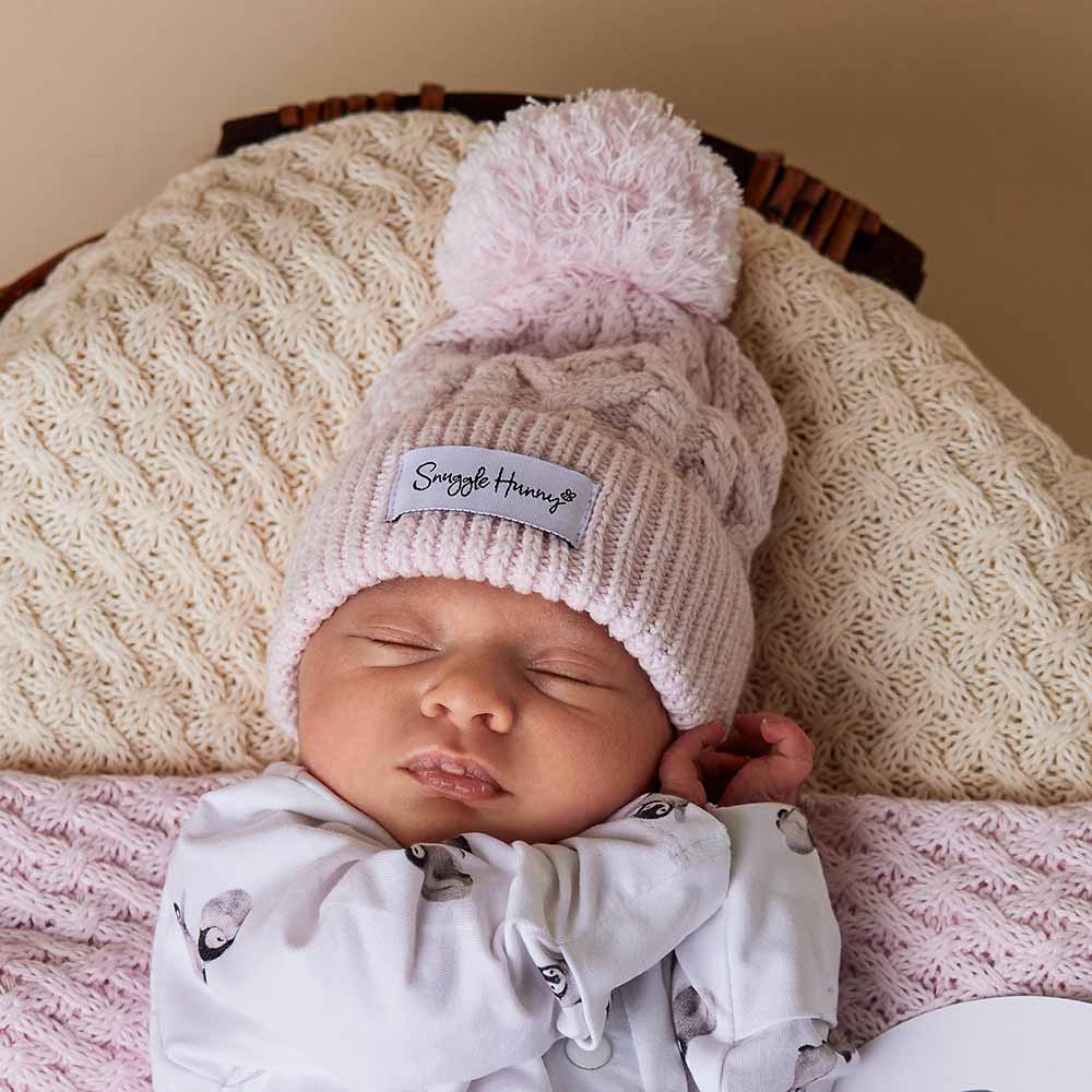 "Snuggle Hunny" - Knit Beanies