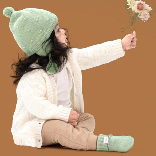"Toshi" - Organic Booties (000)