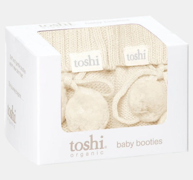 "Toshi" - Organic Booties (000)