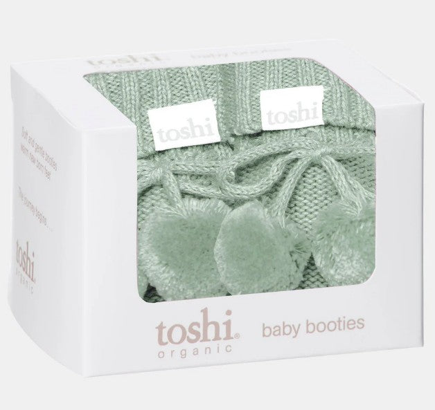 "Toshi" - Organic Booties (000)