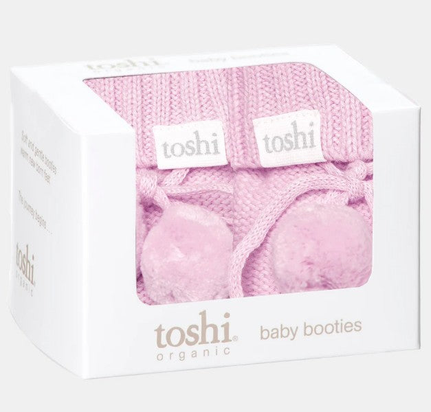 "Toshi" - Organic Booties (000)