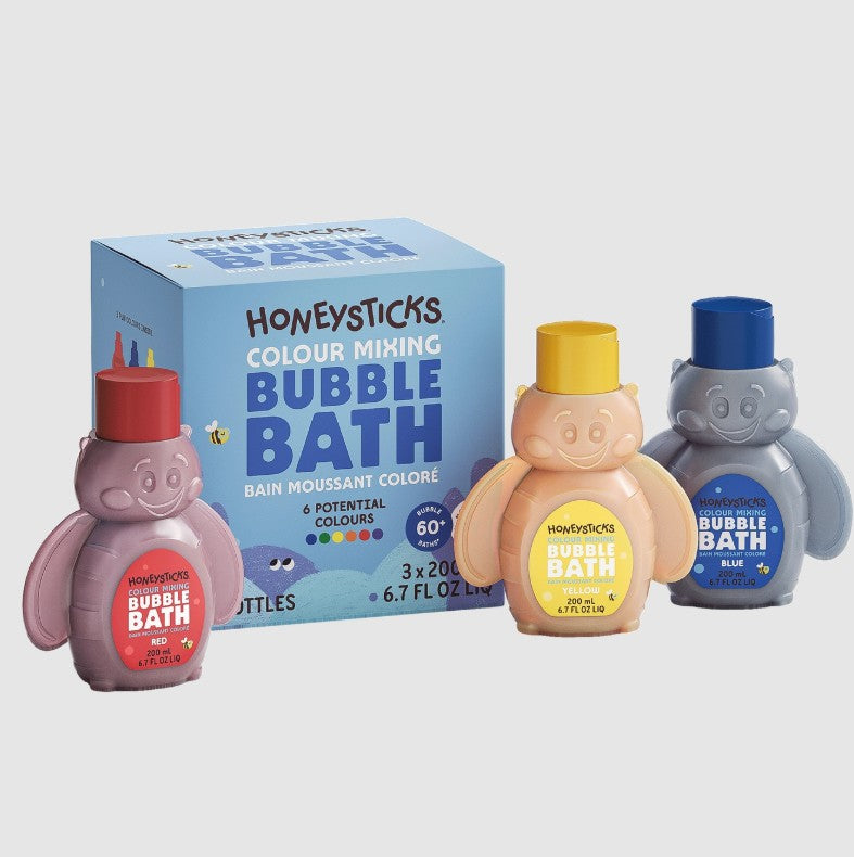 "Honeysticks" - Bubble Bath Colour Mixing