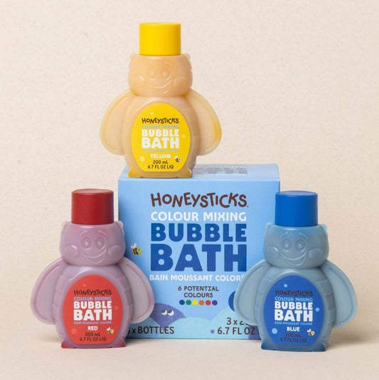 "Honeysticks" - Bubble Bath Colour Mixing