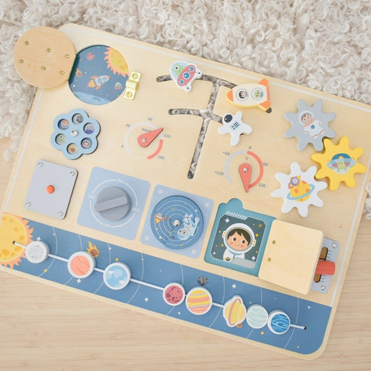 "Tooky Toys" - Busy Board - Space