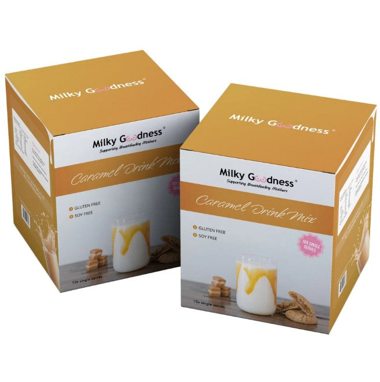 "Milky Goodness" - 10 Pack Single Serve Caramel Drink Mix