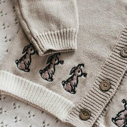 "Easter 2026" - B&H Knit Cardigan - Bunny