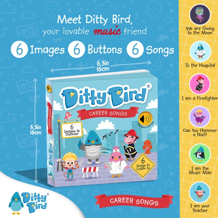 "Ditty Bird" - Sound Books - Career Songs