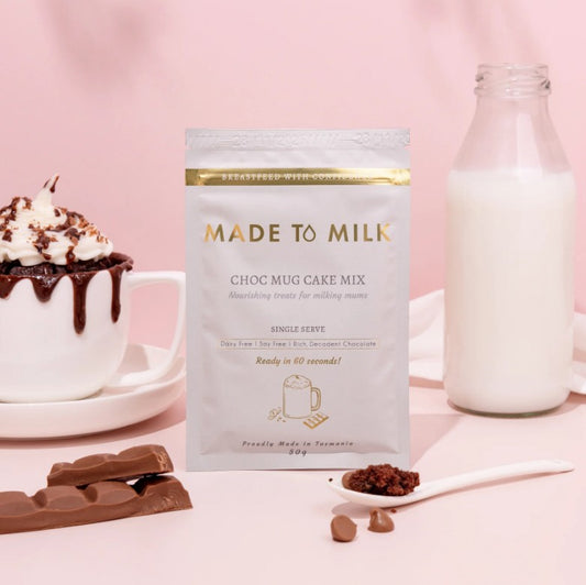 "Made to Milk" - Deluxe Mug Cake Mix (SINGLE SERVE)