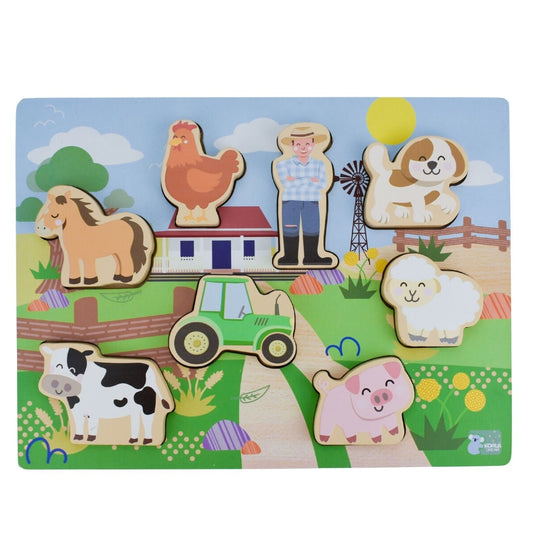 "Koala Dream" - Chunky Puzzle - Aussie Farm Animals