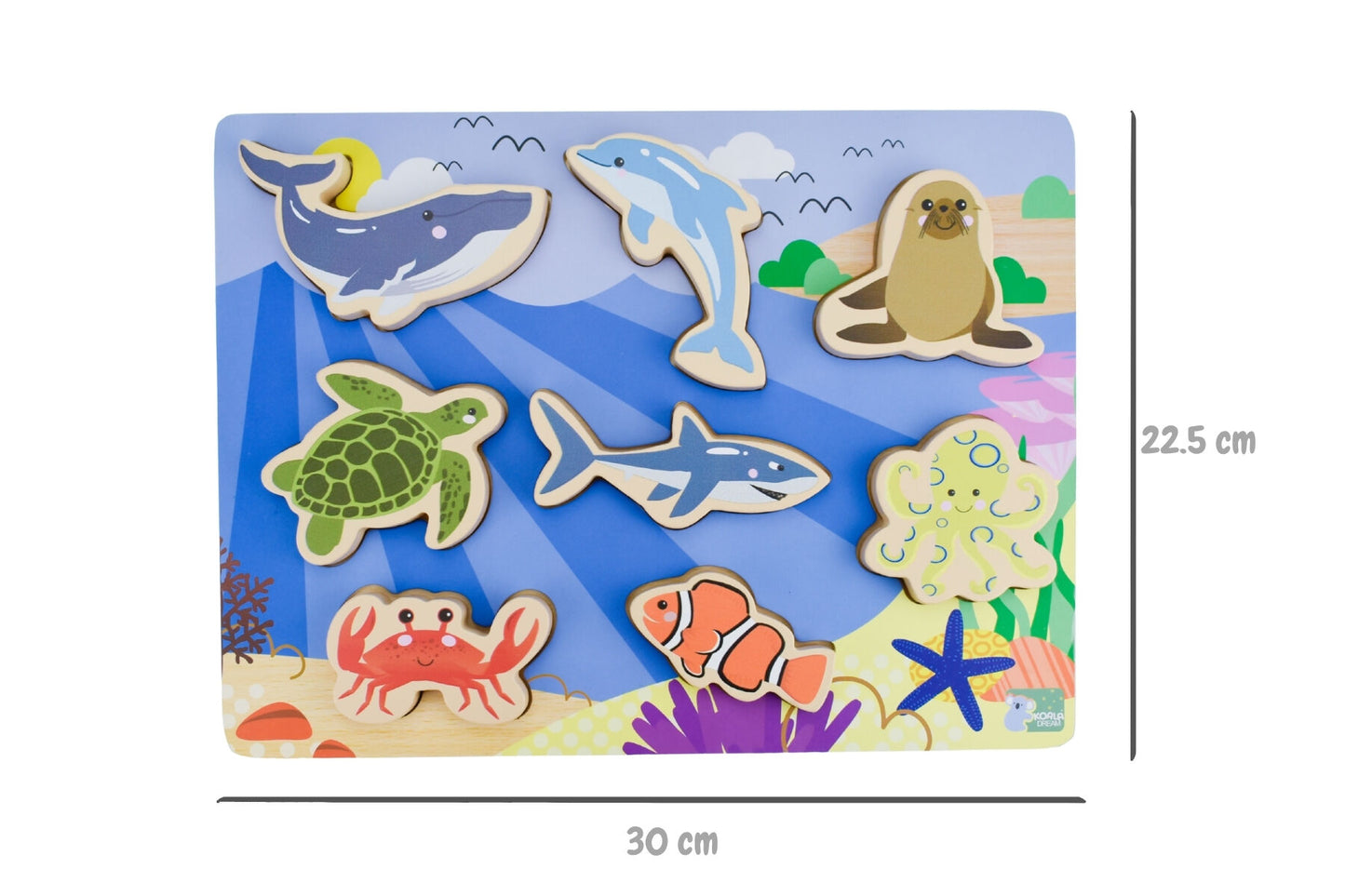 "Koala Dream" - Chunky Puzzle - Sea Animals